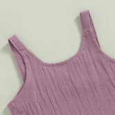 Checkered Ruffled Tank Set - Hippo Boutique