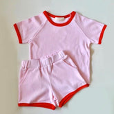 Colorblock T-Shirt & Shorts Set - Hippo Boutique