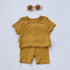 Baby and kids unisex Ribbed Bamboo Clothing set, outfit, shirt, shorts, summer, baby girl, baby gift, newborn, tshirt, crewneck, baby boy - Hippo Boutique