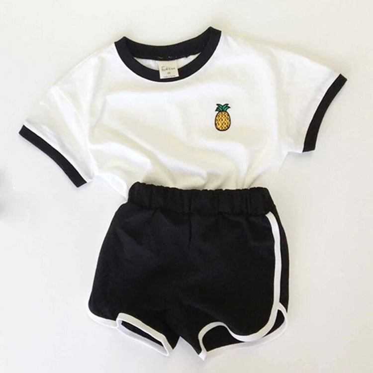 Fruity T-Shirt & Shorts Set - Hippo Boutique