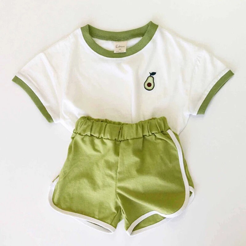 Fruity T-Shirt & Shorts Set - Hippo Boutique