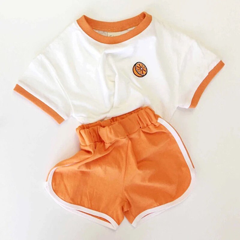 Fruity T-Shirt & Shorts Set - Hippo Boutique