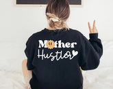 Mother Hustler fleece CREWNECK Sweatshirts , women’s sweatshirt , girls shirt , sweater , retro , Mother’s Day gift , comfy , sun , GIFT