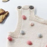Rainbow Knit Sleeveless Romper - Hippo Boutique