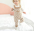 Checkered Knit Suspenders - Hippo Boutique