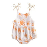 Floral Print Bubble Romper Dress - Hippo Boutique
