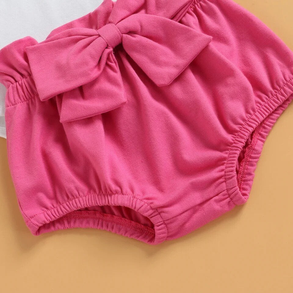 Pink Babe Romper Set - Hippo Boutique
