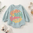 Stay Wild Sweatshirt Romper