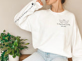 Dog and pet MEMORIALS angel sweatshirts and hoodies with name and quote on sleeve/sweatshirt/rip/loss/memorial/memory/gift/women/unisex/cat