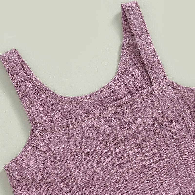 Checkered Ruffled Tank Set - Hippo Boutique