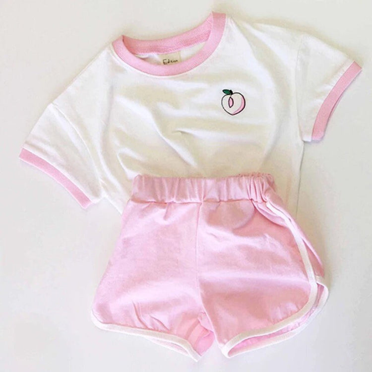 Fruity T-Shirt & Shorts Set - Hippo Boutique