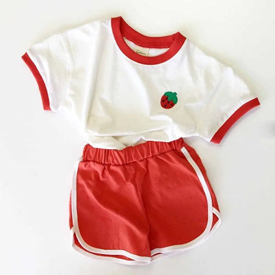 Fruity T-Shirt & Shorts Set - Hippo Boutique