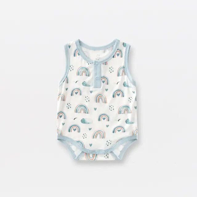 Bamboo Zip Up & Sleeveless Bodysuit - Hippo Boutique