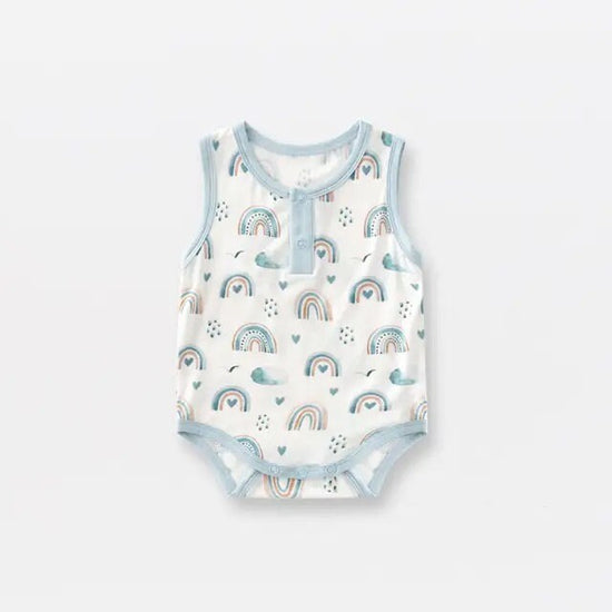 Bamboo Zip Up & Sleeveless Bodysuit - Hippo Boutique