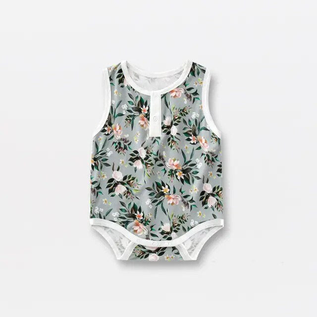 Bamboo Zip Up & Sleeveless Bodysuit - Hippo Boutique