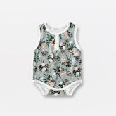 Bamboo Zip Up & Sleeveless Bodysuit - Hippo Boutique