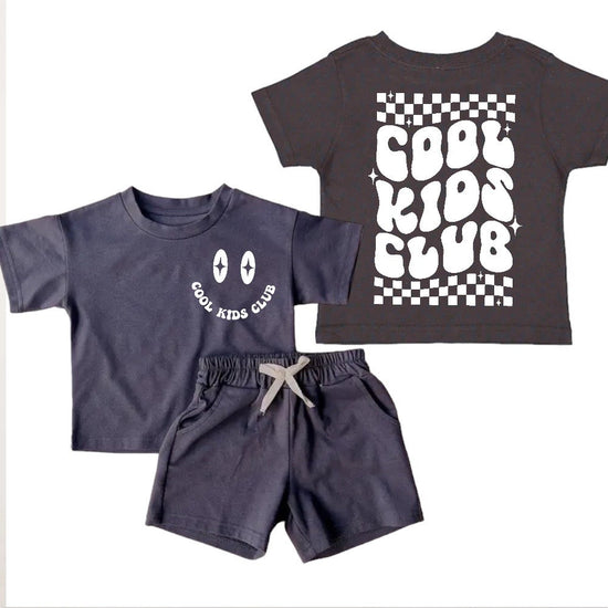 Baby toddler 100% cotton Summer retro smiley Clothing set, outfit, shirt, shorts, baby boy, baby clothes, baby shower, gift, baby boy girl