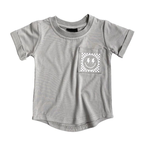 Baby & toddler Smiley soft bamboo T-shirt, baby graphic tee, shirt, retro, baby boy girl, baby clothes, baby shower, gift, top, birthday