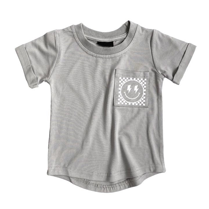 Baby & toddler Smiley soft bamboo T-shirt, baby graphic tee, shirt, retro, baby boy girl, baby clothes, baby shower, gift, top, birthday