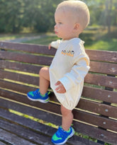 Bobo Butterfly Sweatshirt Romper - Hippo Boutique