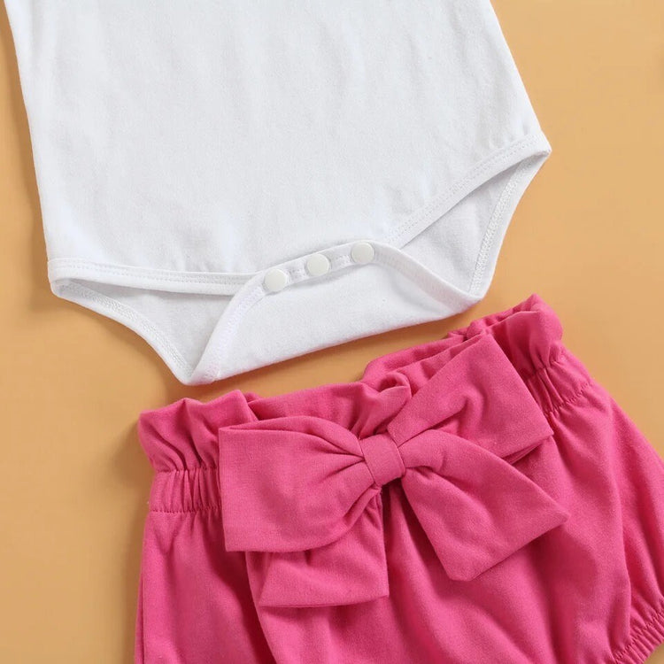 Pink Babe Romper Set - Hippo Boutique