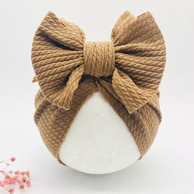 Baby girls Bow and knot head bands | baby bow | baby gift | baby shower | 1st birthday | baby clothes | newborn outfit | turban | head cap