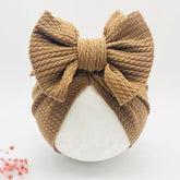 Baby girls Bow and knot head bands | baby bow | baby gift | baby shower | 1st birthday | baby clothes | newborn outfit | turban | head cap