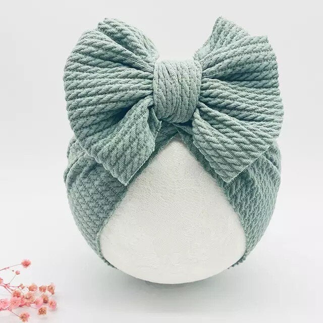 Baby girls Bow and knot head bands | baby bow | baby gift | baby shower | 1st birthday | baby clothes | newborn outfit | turban | head cap