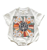 Baby t-shirt bubble Romper sun / baby clothes / baby boy / retro / baby girl onesie / baby birthday / baby gift / baby shower / infant /