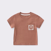 Baby & toddler Smiley soft bamboo T-shirt, baby graphic tee, shirt, retro, baby boy girl, baby clothes, baby shower, gift, top, birthday