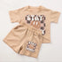 Baby toddler 100% cotton retro stay groovy Clothing set, outfit, shirt, shorts, baby boy, baby clothes, baby shower, gift, baby boy, retro