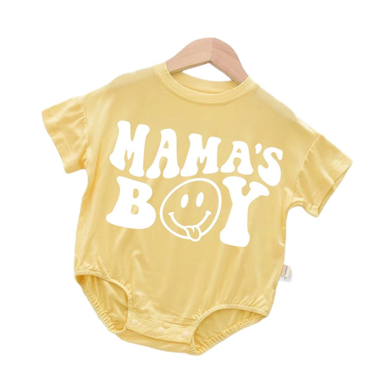 Mamas boy Baby & toddler t-shirt bubble Romper/baby clothes/baby onesie/shirt/bubble onesie/baby birthday/baby gift/baby shower/infant/