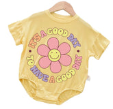 Baby summer spring t-shirt bubble ROMPER jumpsuit/baby girl/onesie/retro/baby boy/baby birthday/baby shower gift/infant/sun