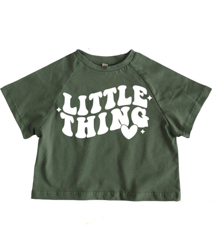 Little Thing Retro Baby oversized T-SHIRTS | GRAPHIC TEE | summer | baby boy girl gift | cute | toddlerhood | Crewneck | baby clothes