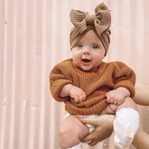 Baby girls Bow and knot head bands | baby bow | baby gift | baby shower | 1st birthday | baby clothes | newborn outfit | turban | head cap