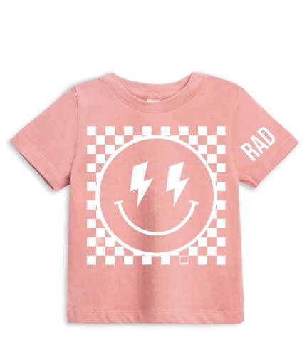 Retro rad Baby toddler organic cotton T-shirt | graphic tee | baby gift | baby boy girl | baby clothes | baby shower | top | baby birthday |