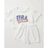 Baby boy and girl toddler usa shirts and tshirt Clothing set outfit | cotton | summer | infant |newborn | baby gift | baby boy set
