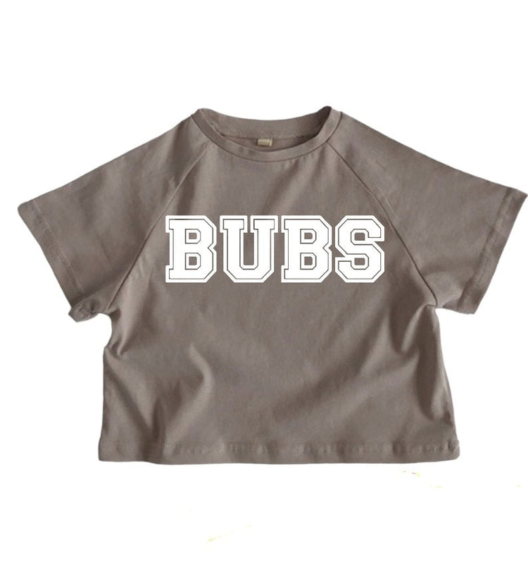 Bubs Baby boy and toddler oversized T-SHIRTS | GRAPHIC TEE | summer | baby gift | cute | birthday | Crewneck | shower | baby clothes