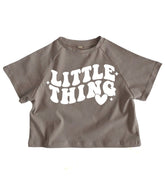 Little Thing Retro Baby oversized T-SHIRTS | GRAPHIC TEE | summer | baby boy girl gift | cute | toddlerhood | Crewneck | baby clothes