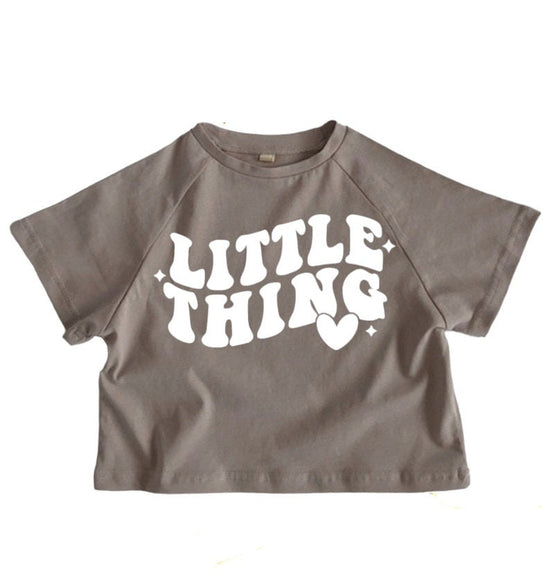 Little Thing Retro Baby oversized T-SHIRTS | GRAPHIC TEE | summer | baby boy girl gift | cute | toddlerhood | Crewneck | baby clothes