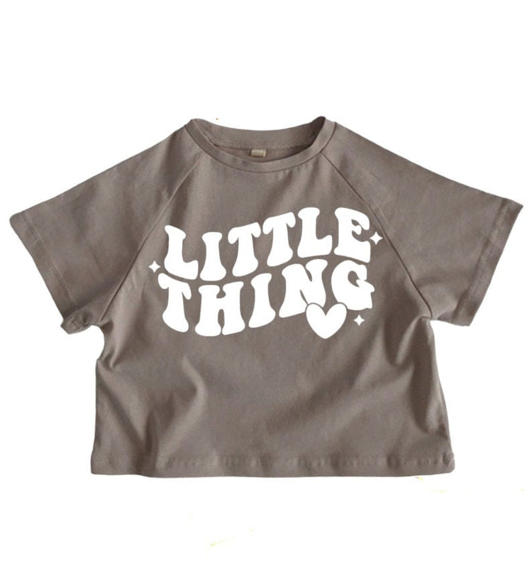 Little Thing Retro Baby oversized T-SHIRTS | GRAPHIC TEE | summer | baby boy girl gift | cute | toddlerhood | Crewneck | baby clothes