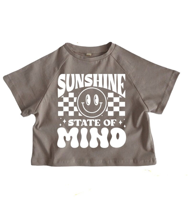 Sunshine Retro Baby oversized T-SHIRTS | GRAPHIC TEE | summer | baby boy girl gift | cute | toddlerhood | Crewneck | baby clothes