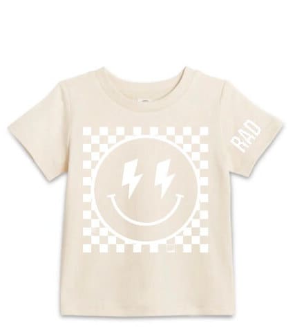 Retro rad Baby toddler organic cotton T-shirt | graphic tee | baby gift | baby boy girl | baby clothes | baby shower | top | baby birthday |