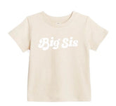 Big Sis Baby Girl toddler cotton T-shirt | graphic tee | baby gift | baby boy girl | baby clothes | baby shower | top | baby birthday |