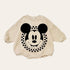 Mickey and Minnie baby Oversized Sweatshirt Romper / baby clothes / baby girl boy / newborn / infant / gift / bubble onesie / shower / crew