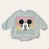 Retro Mickey baby Oversized Sweatshirt Romper / baby clothes / baby girl boy / newborn / crewneck / gift / bubble onesie / shower / Disney