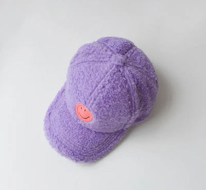 Soft Baby and Kids Smiley Baseball Cap Hats