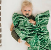 Custom Personalized Baby Name minky Blanket