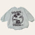 Checkered Mickey baby Oversized Sweatshirt Romper / baby clothes / baby girl boy / newborn / infant / gift / bubble onesie / shower / crew