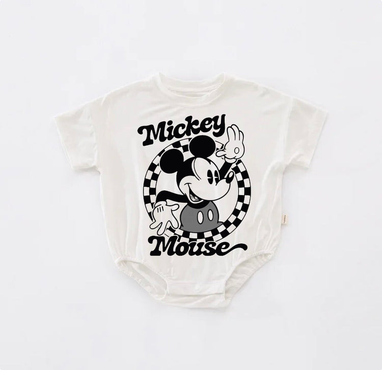 Mickey Mouse Disney Baby t-shirt bubble Romper / baby clothes / baby onesie / bubble onesie / baby birthday / baby gift / baby shower